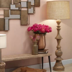 Budapest 72 Inch 150 Watt Natural Wood Floor Lamp Portable Light -Outlet Jamie Aura Store 1buda flwd 2