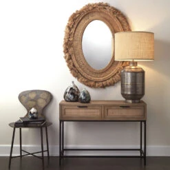 Caisson 35 Inch 150.00 Watt Gun Metal Table Lamp Portable Light -Outlet Jamie Aura Store 1cais xlgm 2