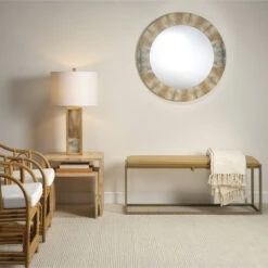 Cloudscape 33 Inch 150.00 Watt Taupe & Slate Lacquer W/ Antique Gold Leafed Metal Table Lamp Portable Light -Outlet Jamie Aura Store 1clou tlta 4