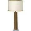 Cylinder Rope 28 Inch 150.00 Watt Jute Table Lamp Portable Light