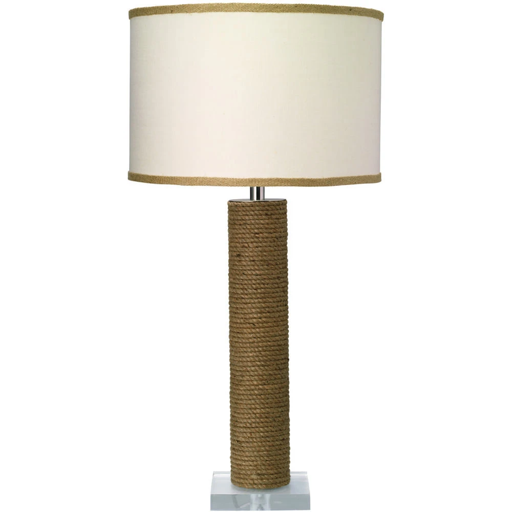Cylinder Rope 28 Inch 150.00 Watt Jute Table Lamp Portable Light 1 Cylinder Rope 28 Inch 150.00 Watt Jute Table Lamp Portable Light
