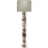 Forrester 69 Inch 150.00 Watt Birch Veneer Floor Lamp Portable Light