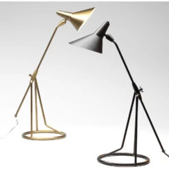 Franco Tri-Pod 33 Inch 60.00 Watt Oil Rubbed Bronze Table Lamp Portable Light -Outlet Jamie Aura Store 1fran tlob 2