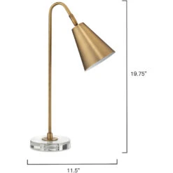 Gazette 20 Inch 60.00 Watt Antique Brass Task Lamp Portable Light 7 Gazette 20 Inch 60.00 Watt Antique Brass Task Lamp Portable Light -Outlet Jamie Aura Store 1gaze tlab 6