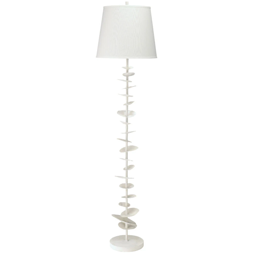 Petals 69 Inch 150 Watt White Gesso Floor Lamp Portable Light 1 Petals 69 Inch 150 Watt White Gesso Floor Lamp Portable Light
