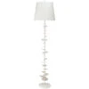 Petals 69 Inch 150 Watt White Gesso Floor Lamp Portable Light