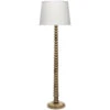 Revolution 63 Inch 150.00 Watt Bleached Wood Floor Lamp Portable Light