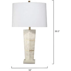 Spectacle 31 Inch 150.00 Watt Horn Lacquer W/ Gold Leaf Accents Table Lamp Portable Light 6 Spectacle 31 Inch 150.00 Watt Horn Lacquer W/ Gold Leaf Accents Table Lamp Portable Light -Outlet Jamie Aura Store 1spec tlgo 2