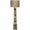 Stacked Horn 60 Inch 150 Watt Horn Floor Lamp Portable Light