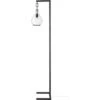 Tear Drop 68 Inch 40.00 Watt Clear Glass & Oil Rubbed Bronze Floor Lamp Portable Light