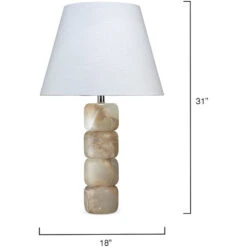 Veneto 31 Inch 100.00 Watt Brown Table Lamp Portable Light -Outlet Jamie Aura Store 1vene tlba 5