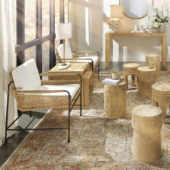 Agave 17.75 X 12 Inch Natural Wood Side Table 15 Agave 17.75 X 12 Inch Natural Wood Side Table -Outlet Jamie Aura Store 20agav stwd 7 new