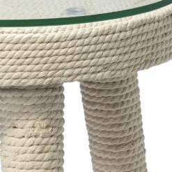 Anchor 20 X 16 Inch White Side Table 7 Anchor 20 X 16 Inch White Side Table -Outlet Jamie Aura Store 20anch stwh 7