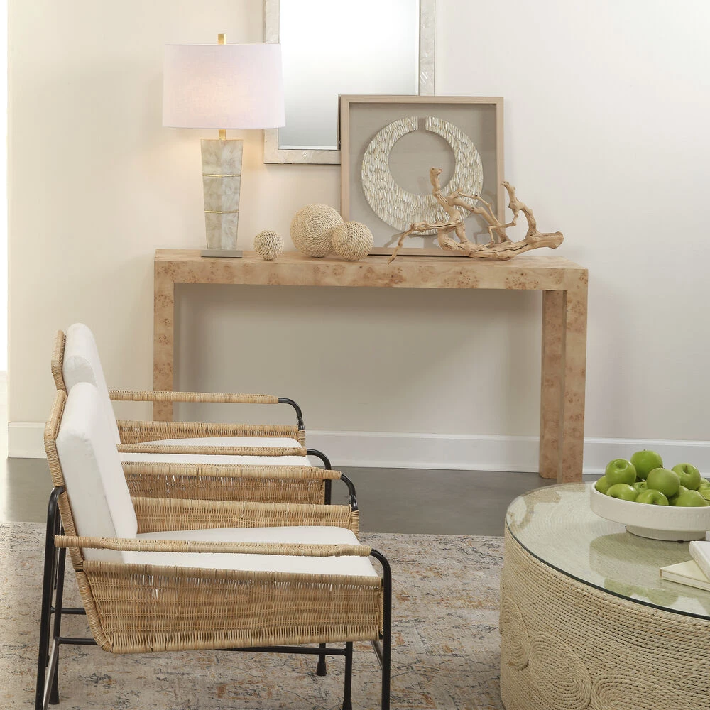 Archer 60 Inch Natural Console 6 Archer 60 Inch Natural Console - Image 6