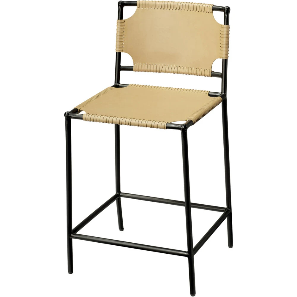 Asher 36 Inch Cashew Counter Stool 1 Asher 36 Inch Cashew Counter Stool