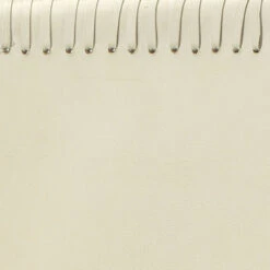 Asher Off White Leather & Black Forged Iron Dining Chair -Outlet Jamie Aura Store 20ashe dcwh 3