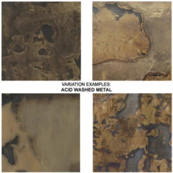 Charlemagne 48 X 15 Inch Acid Washed Metal Console Table -Outlet Jamie Aura Store 20char coaw 4