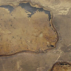 Crown 24 X 21 Inch Acid Washed Metal Side Table 8 Crown 24 X 21 Inch Acid Washed Metal Side Table -Outlet Jamie Aura Store 20crow lgaw 3