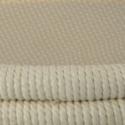 Delta 22 X 18 Inch White Rope Side Table 8 Delta 22 X 18 Inch White Rope Side Table -Outlet Jamie Aura Store 20delt stwh 3