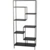 Element 80 X 36 X 16 Inch Black Iron Etagere