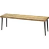 Farmhouse Natural Wood Bench
