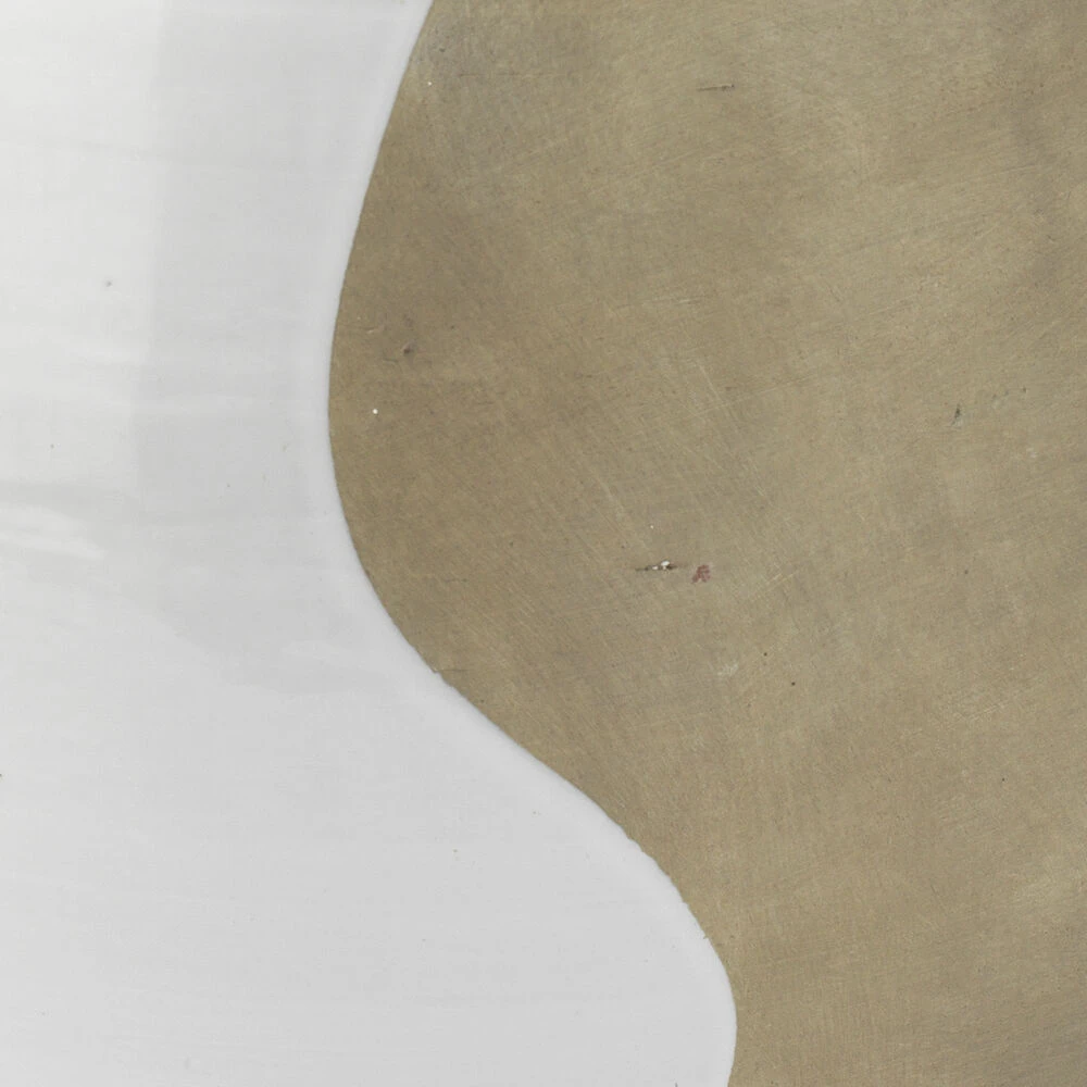 Hillside 20 X 14 Inch White & Natural Ceramic Side Table 2 Hillside 20 X 14 Inch White & Natural Ceramic Side Table - Image 2