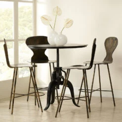 McCallan Metal Acid Washed Metal Dining Chair -Outlet Jamie Aura Store 20mcca chaw 11