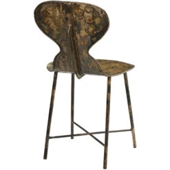 McCallan Metal Acid Washed Metal Dining Chair -Outlet Jamie Aura Store 20mcca chaw 5