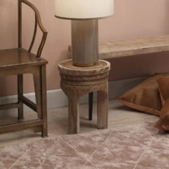 Mesa 17 X 13.5 Inch Natural Wood Wooden Stool -Outlet Jamie Aura Store 20mesa stwd 8