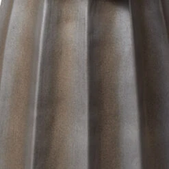 Oyster 19 X 13 Inch Charcoal Side Table -Outlet Jamie Aura Store 20oyst stch 3