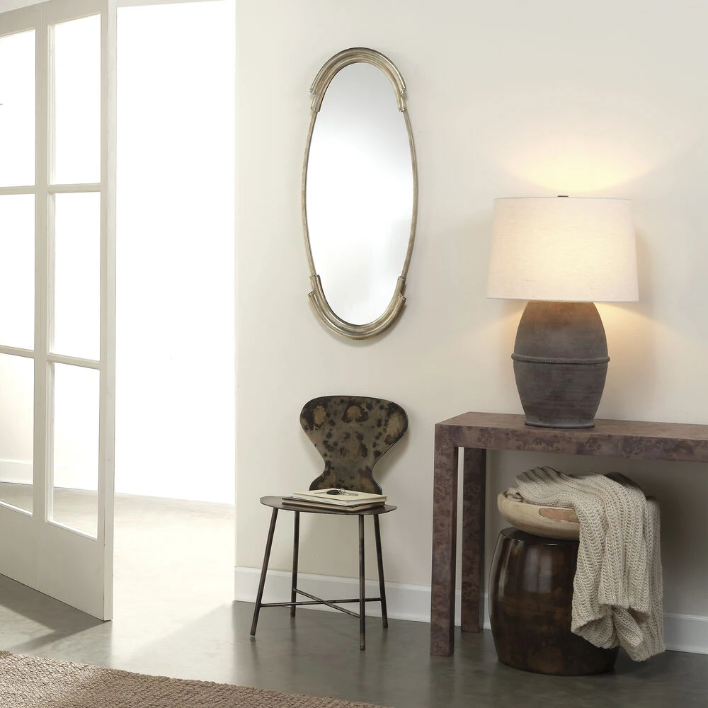 Realm 18 X 17 Inch Acid Washed Metal Side Table 6 Realm 18 X 17 Inch Acid Washed Metal Side Table - Image 6