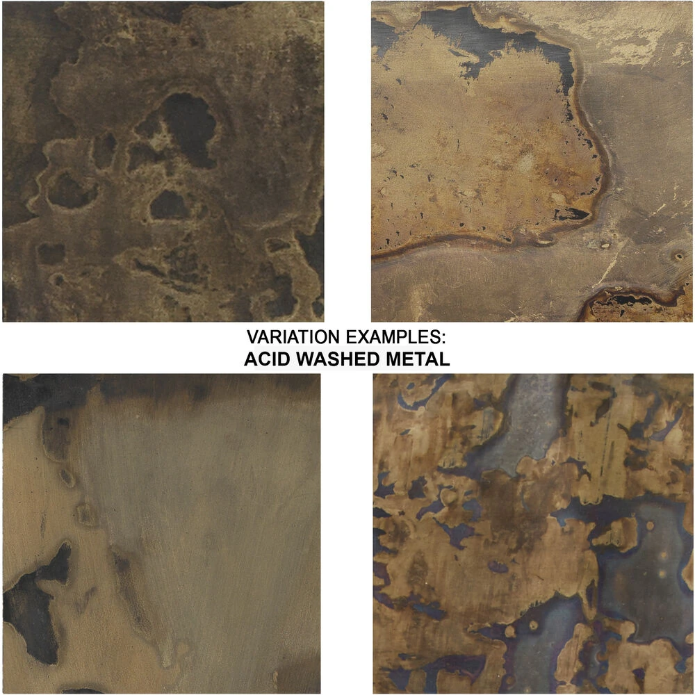 Realm 18 X 17 Inch Acid Washed Metal Side Table 7 Realm 18 X 17 Inch Acid Washed Metal Side Table - Image 7