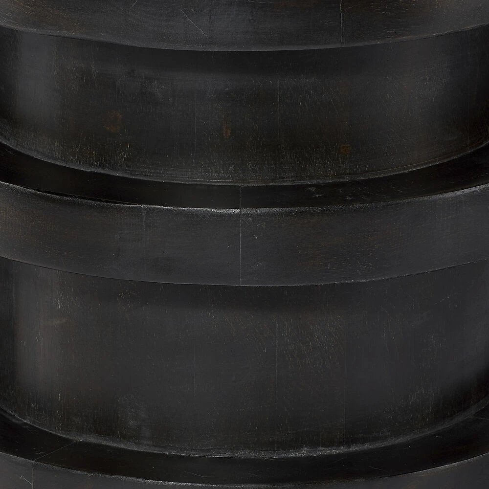 Revolve 24 X 24 Inch Charcoal Side Table 4 Revolve 24 X 24 Inch Charcoal Side Table - Image 4