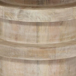 Revolve 24 X 24 Inch White Washed Side Table 9 Revolve 24 X 24 Inch White Washed Side Table -Outlet Jamie Aura Store 20revo stna 3