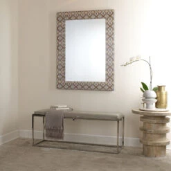 Revolve 24 X 24 Inch White Washed Side Table 11 Revolve 24 X 24 Inch White Washed Side Table -Outlet Jamie Aura Store 20revo stna 5