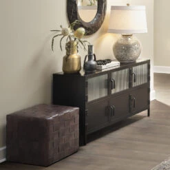 Vitrino 50 Inch Black 6 Door Console -Outlet Jamie Aura Store 20vitr6 cobk 10