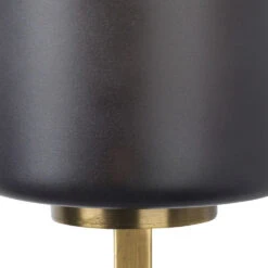 Blueprint 1 Light 5 Inch Antique Brass & Grey Frosted Glass Wall Sconce Wall Light -Outlet Jamie Aura Store 4blue scabgr 3