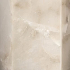 Borealis 1 Light 7 Inch Alabaster Wall Sconce Wall Light, Hexagon -Outlet Jamie Aura Store 4bore scal 3 1