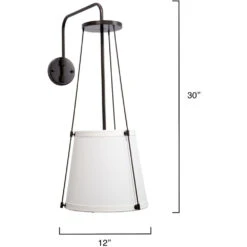 California 1 Light 12 Inch Oil Rubbed Bronze Wall Sconce Wall Light -Outlet Jamie Aura Store 4cali obow 2