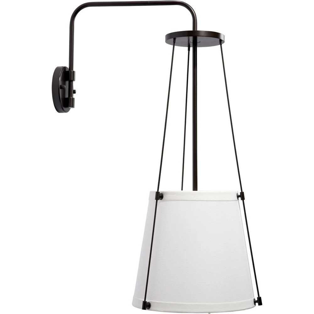 California 1 Light 12 Inch Oil Rubbed Bronze Wall Sconce Wall Light 6 California 1 Light 12 Inch Oil Rubbed Bronze Wall Sconce Wall Light - Image 6