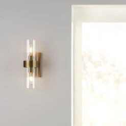 Chatham 2 Light 5 Inch Antique Brass Wall Sconce Wall Light 12 Chatham 2 Light 5 Inch Antique Brass Wall Sconce Wall Light -Outlet Jamie Aura Store 4chat scab 4