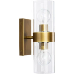 Chatham 2 Light 5 Inch Antique Brass Wall Sconce Wall Light -Outlet Jamie Aura Store 4chat scab 6 1