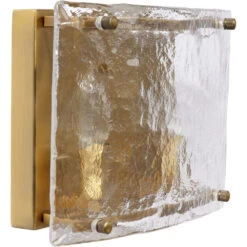 Glenn 2 Light 14 Inch Antique Brass Double Wall Sconce Wall Light -Outlet Jamie Aura Store 4glen dbab 5 1