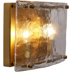 Glenn 2 Light 14 Inch Antique Brass Double Wall Sconce Wall Light -Outlet Jamie Aura Store 4glen dbab 6 1