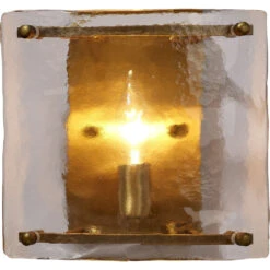 Glenn 1 Light 9.5 Inch Antique Brass Wall Sconce Wall Light -Outlet Jamie Aura Store 4glen ssab 7 1