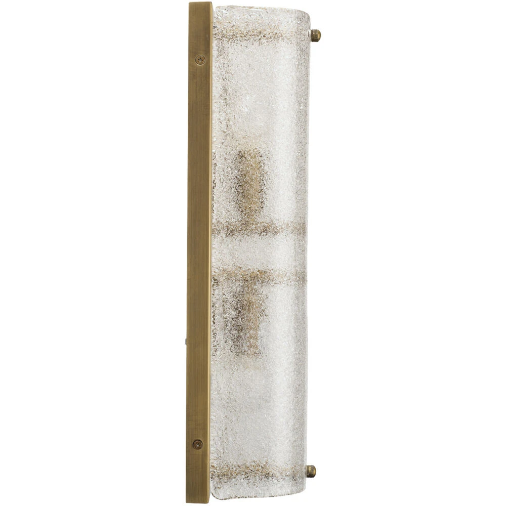 Moet Rounded 2 Light 4 Inch Antique Brass Wall Sconce Wall Light 7 Moet Rounded 2 Light 4 Inch Antique Brass Wall Sconce Wall Light - Image 7