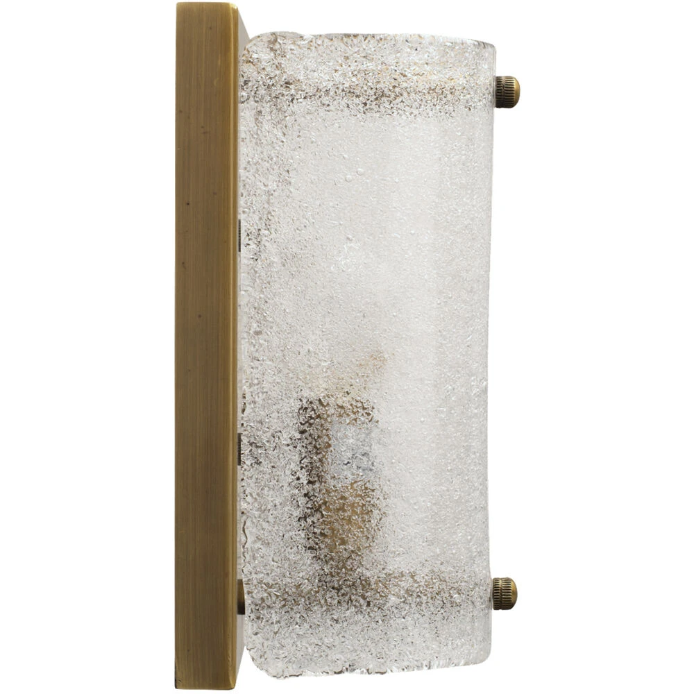 Moet Rounded 1 Light 5 Inch Antique Brass Wall Sconce Wall Light 6 Moet Rounded 1 Light 5 Inch Antique Brass Wall Sconce Wall Light - Image 6