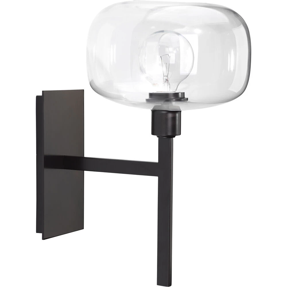 Scando 1 Light 9 Inch Oil Rubbed Bronze Metal Wall Sconce Wall Light 6 Scando 1 Light 9 Inch Oil Rubbed Bronze Metal Wall Sconce Wall Light - Image 6