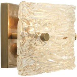 Swan Curved Glass 2 Light 12 Inch Clear Textured Glass W/ Antique Brass Wall Sconce Wall Light 10 Swan Curved Glass 2 Light 12 Inch Clear Textured Glass W/ Antique Brass Wall Sconce Wall Light -Outlet Jamie Aura Store 4swan smcl 5