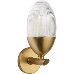 Whitworth 1 Light 5.5 Inch Polished Brass Sconce Wall Light, Small -Outlet Jamie Aura Store 4whit smab 5 1